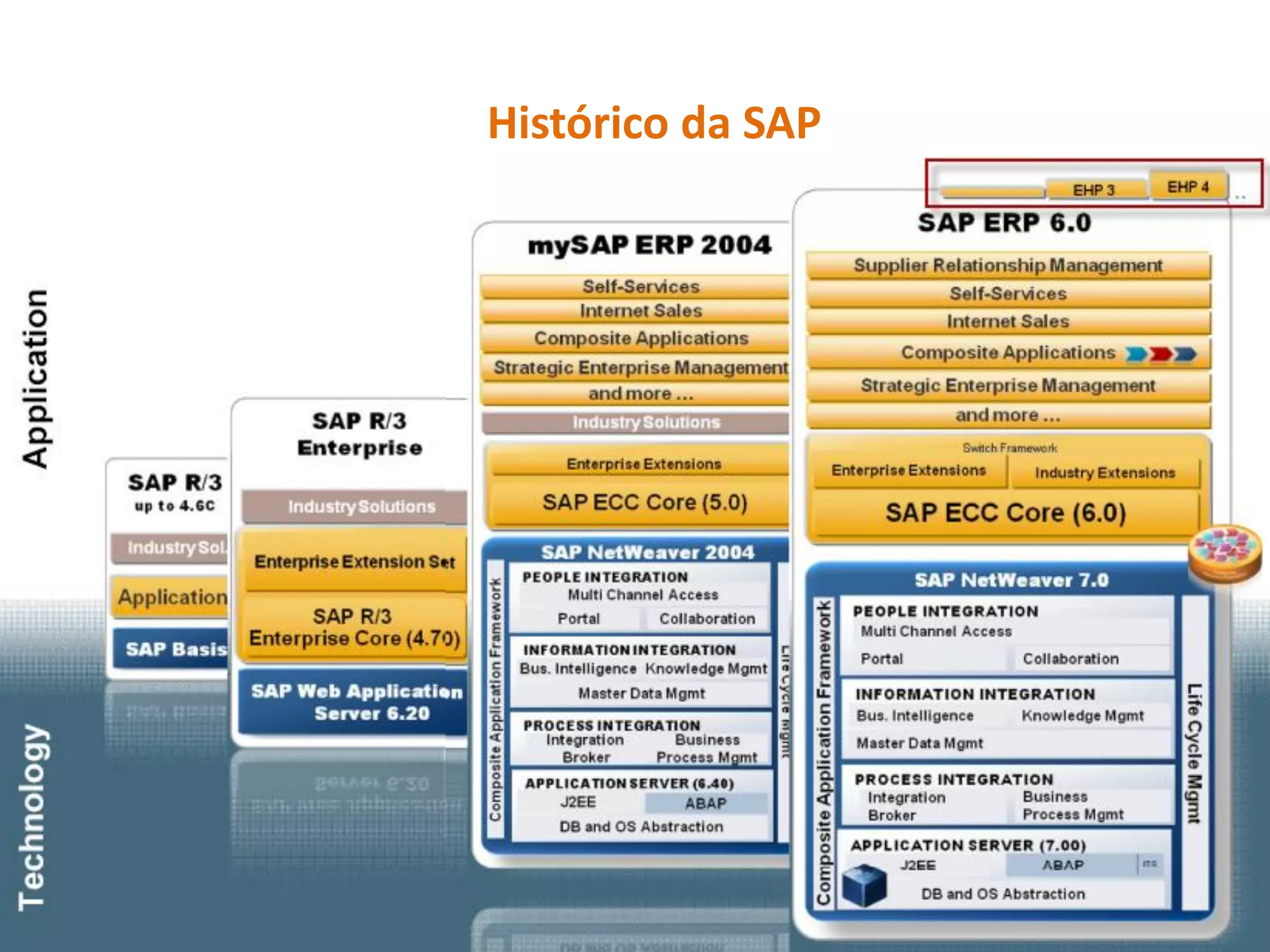 Histórico da SAP
 
