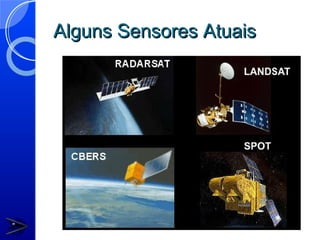 Alguns Sensores Atuais
 