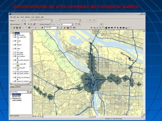 Gerenciamento de uma complexa de transporte público
 