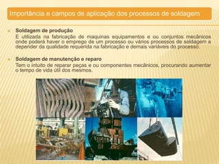 Introdução aos processos de Soldagem