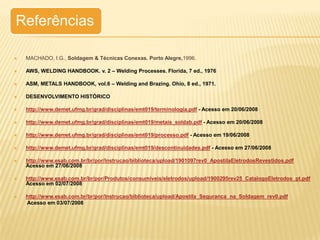 Introdução aos processos de Soldagem