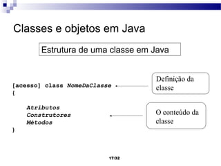 Introdução a programação Orientada a Objeto | PPT