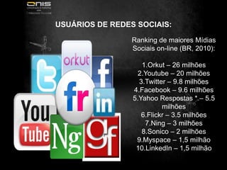 MAPA DAS REDES SOCIAIS: