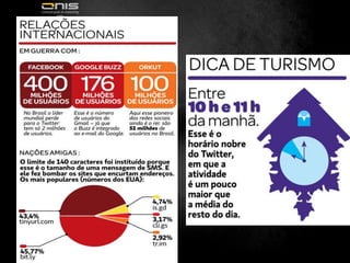 Social Bookmarking, Agregadores de NotíciasAs principais redes deste segmento são o Delicious, Digg e Reddit.No Brasil essas redes estão ganhando expressão como é o caso do diHITT, Rec6, Ueba e LinkkOs APIs dessas redes podem ser facilmente integrados a sites e blogs o que ajudou na popularização desse tipo de mídia social.Chave do sucesso: Sua notícia tem que ser relvevante o suficiente para que tenha condição de ser listada nas páginas de categorias e com isso conseguir popularidade.Criação de uma rede vasta de amigos que voê possa notificar na hora do envio da notícia ou que sejam apreciadores do conteúdo que você divulga.