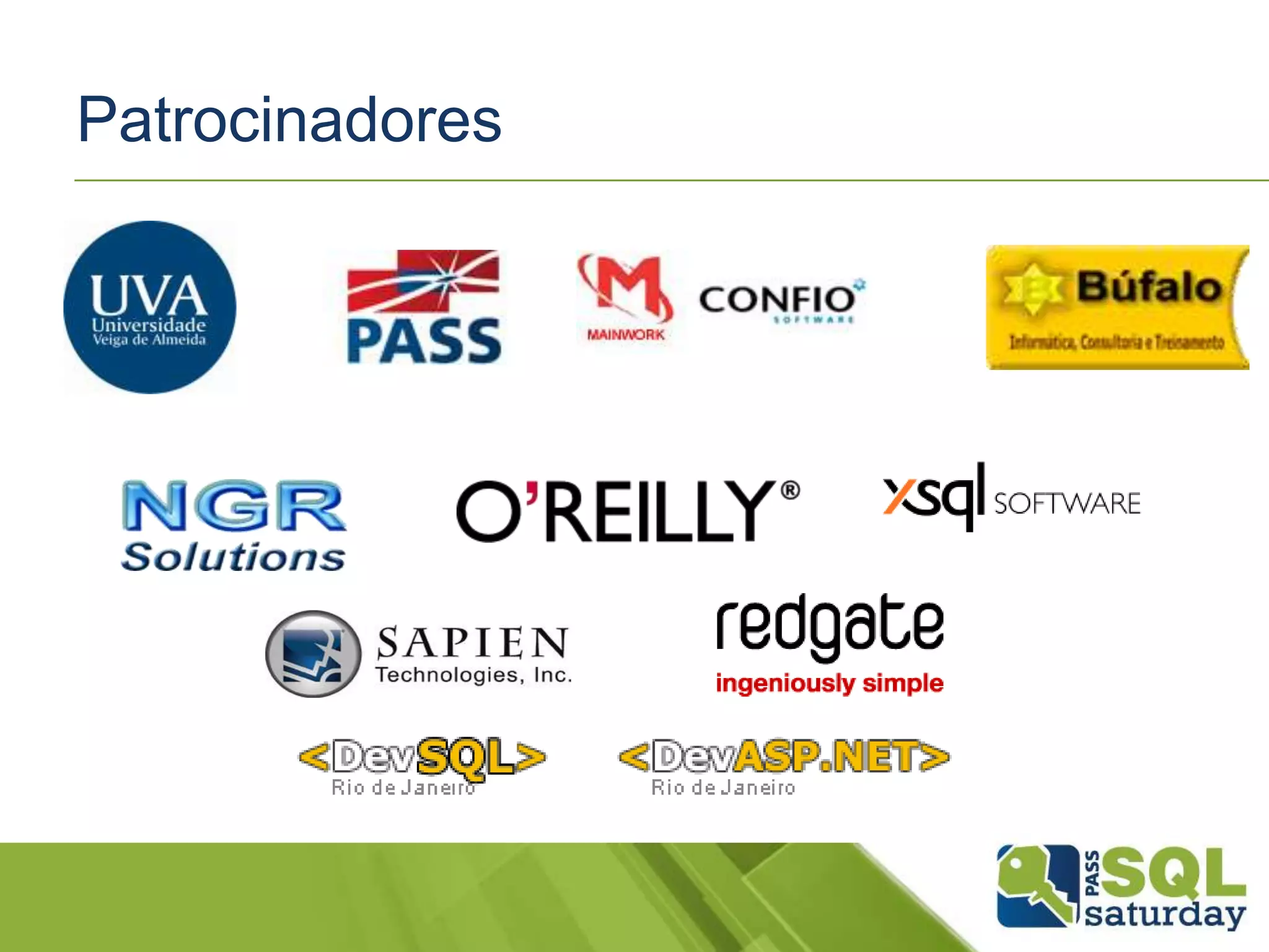 Patrocinadores
 
