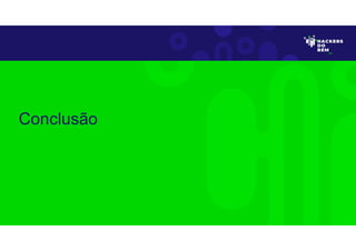 Conclusão
 