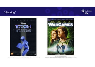 “Hacking”
Fonte: Capa DVD do filme WarGames.
Disponível em: https://m.media-amazon.com/images/I/51aLtscr+FL._AC_.jpg. Acesso em 10 fev. 2023
Fonte: Capa DVD do filme Tron.
Disponível em: https://m.media-amazon.com/images/I/41syZaRegHL._AC_.jpg. Acesso em 10 fev. 2023
 