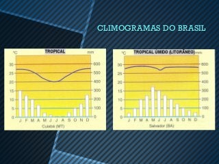 CLIMOGRAMAS DO BRASIL
 