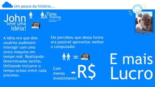 Computação nas Nuvens, Cloud Computer, História, Desenvolvimento &amp; Transformação