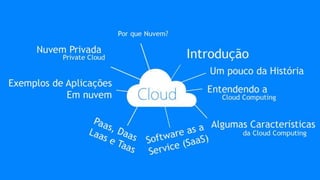 Computação nas Nuvens, Cloud Computer, História, Desenvolvimento &amp; Transformação