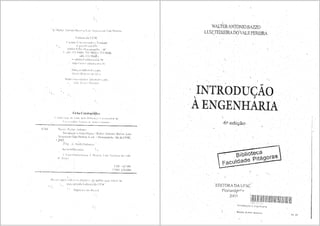 Introdução à engenharia bazzo