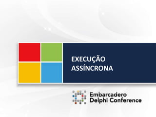 EXECUÇÃO
ASSÍNCRONA
 