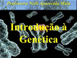 Professora Niéli Aparecida Maia
Introdução à
Genética
 
