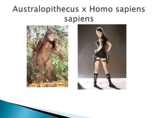 Australopithecus x Homo sapiens sapiens