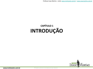  CAPÍTULO 1INTRODUÇÃO