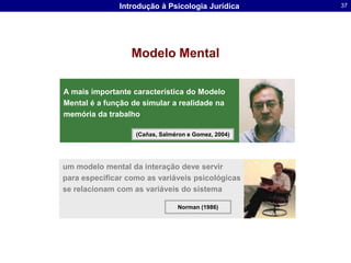 Análise Cognitiva: construir representações (no sentido técnico) acerca das representações (no sentido psicológico e semiológico)representação é como um conjunto de propriedades, relações e valores ligados a um objeto do pensamentoSentido Psicológicoé a expressão de um conhecimento por meio de um sistema de signosSentido Técnicoa representação é a relação entre o significante de um signo e seu objetoSentido SemiológicoFonte: LE-NY (1994)