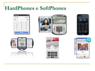 HardPhones e SoftPhones
 