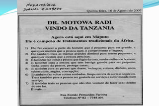 Introdução seminário Terapias Complementares em Oncologia