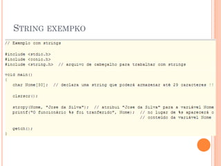 STRING EXEMPKO
 