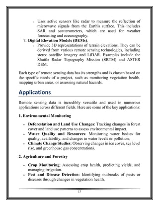 Remote Sensing for Monitoring Plant Health in a Habitat | PDF