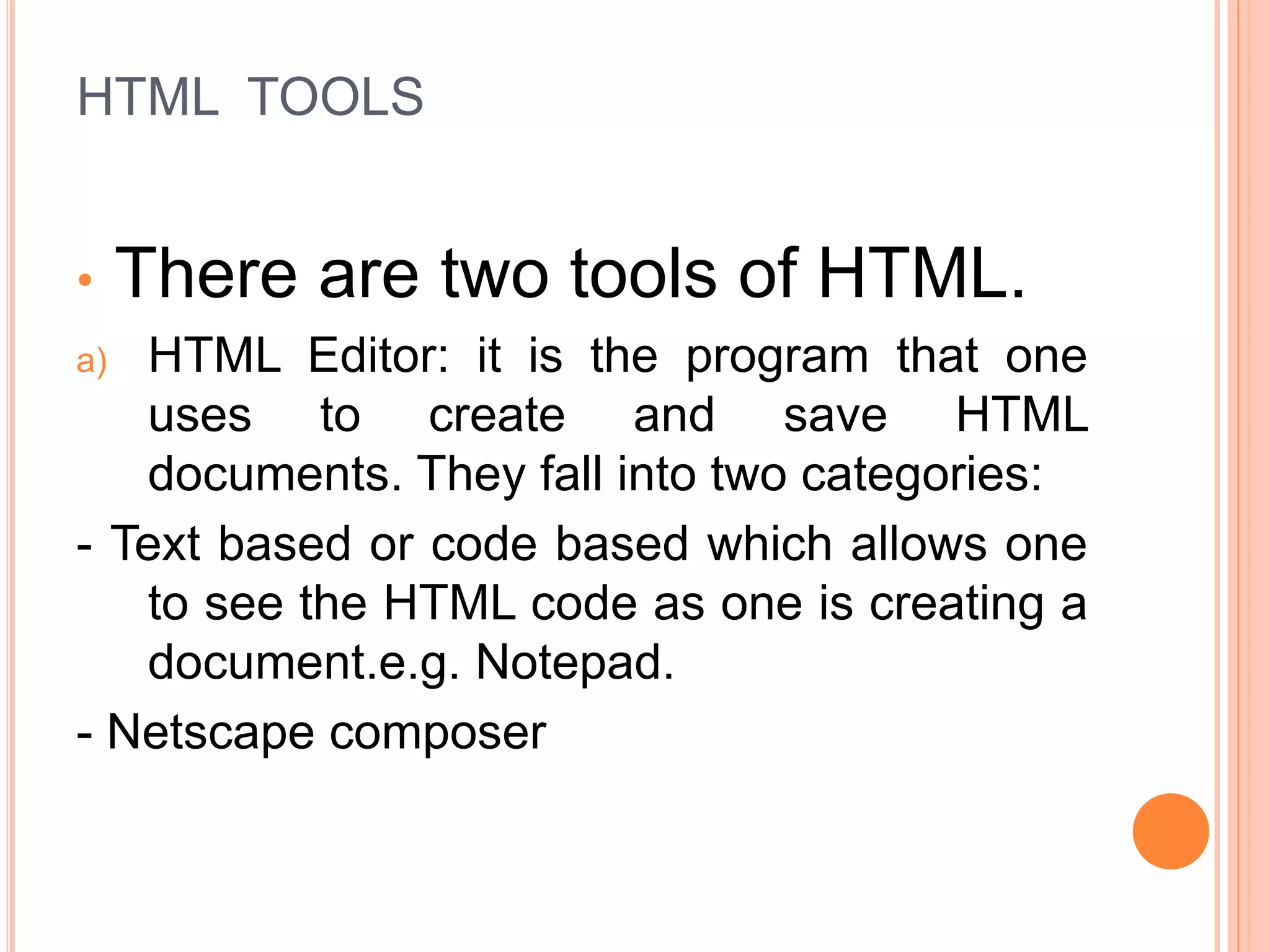 introduction to html.ppt