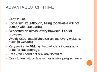 introduction to html.ppt