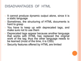 introduction to html.ppt