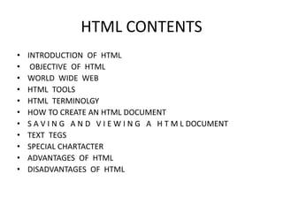 introdution-to-html.ppt coding programming | PPT