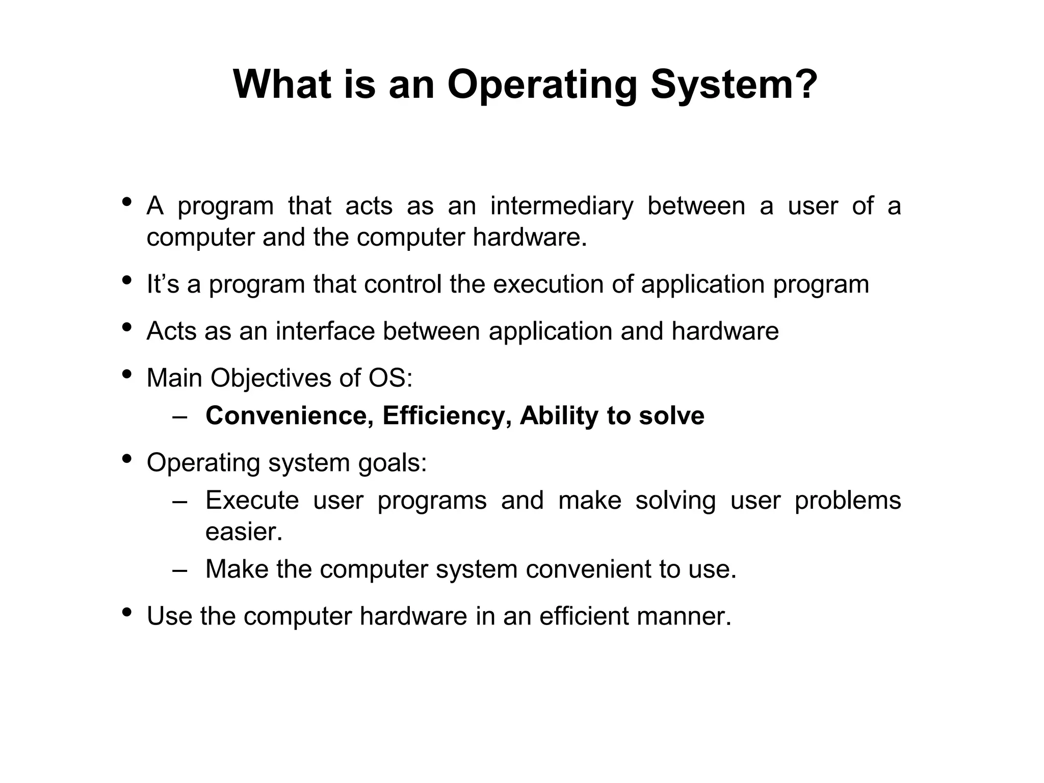 Introduction of os and types | PPT