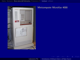 Introduzione al software libero