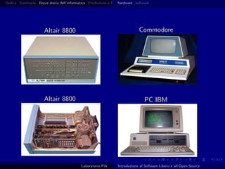 Introduzione al software libero