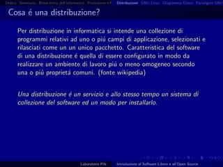 Introduzione al software libero