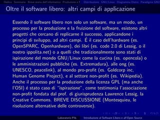 Introduzione al software libero