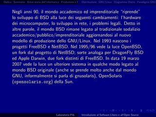 Introduzione al software libero