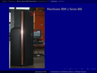 Introduzione al software libero