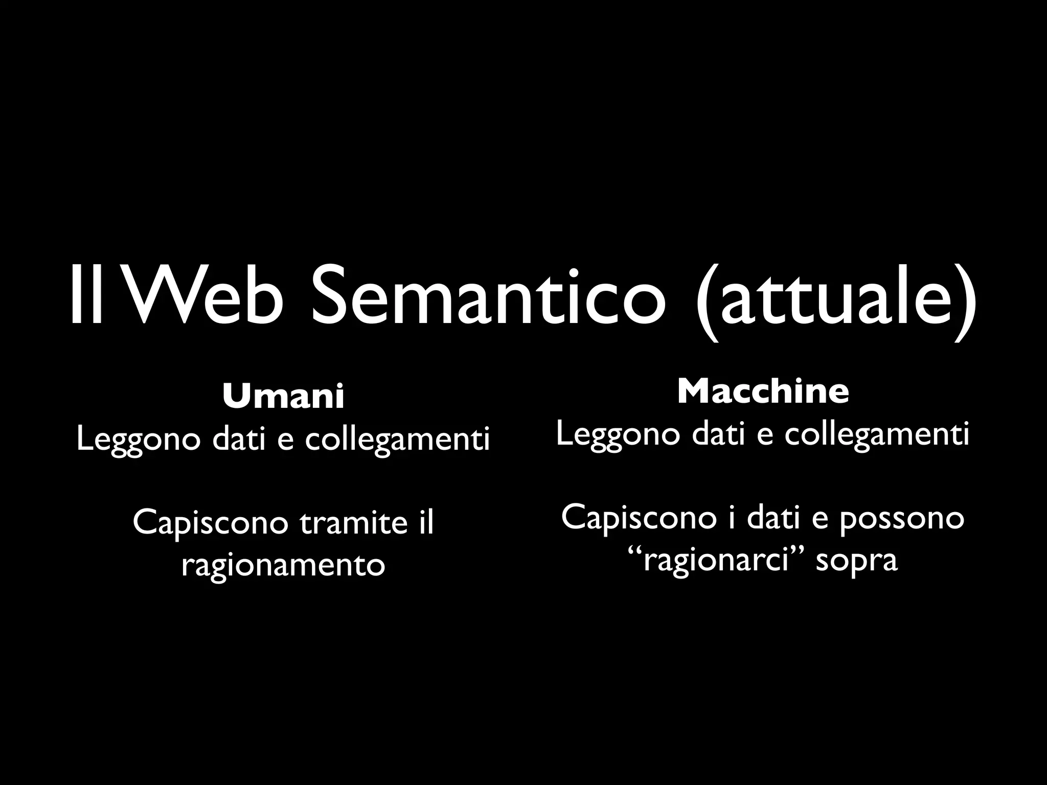 Introduzione al Web Semantico: URI, XML, RDF, SPARQL, RDFS, OWL