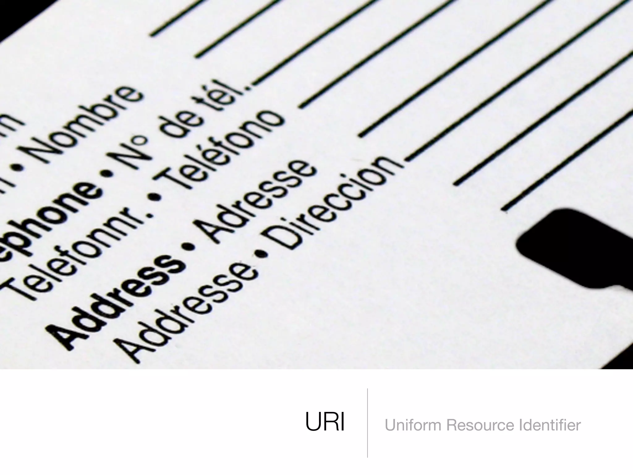 Introduzione al Web Semantico: URI, XML, RDF, SPARQL, RDFS, OWL