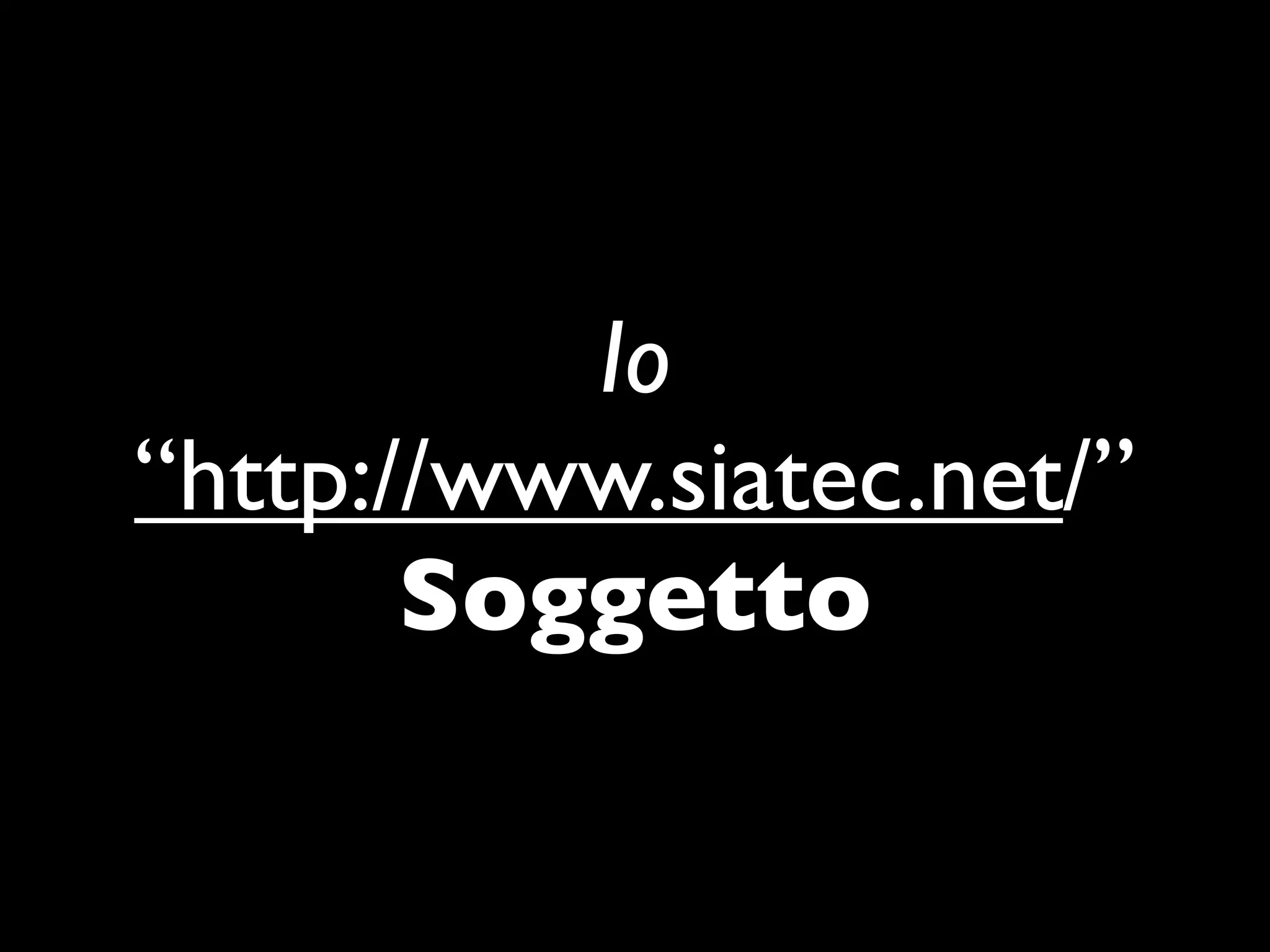 Introduzione al Web Semantico: URI, XML, RDF, SPARQL, RDFS, OWL