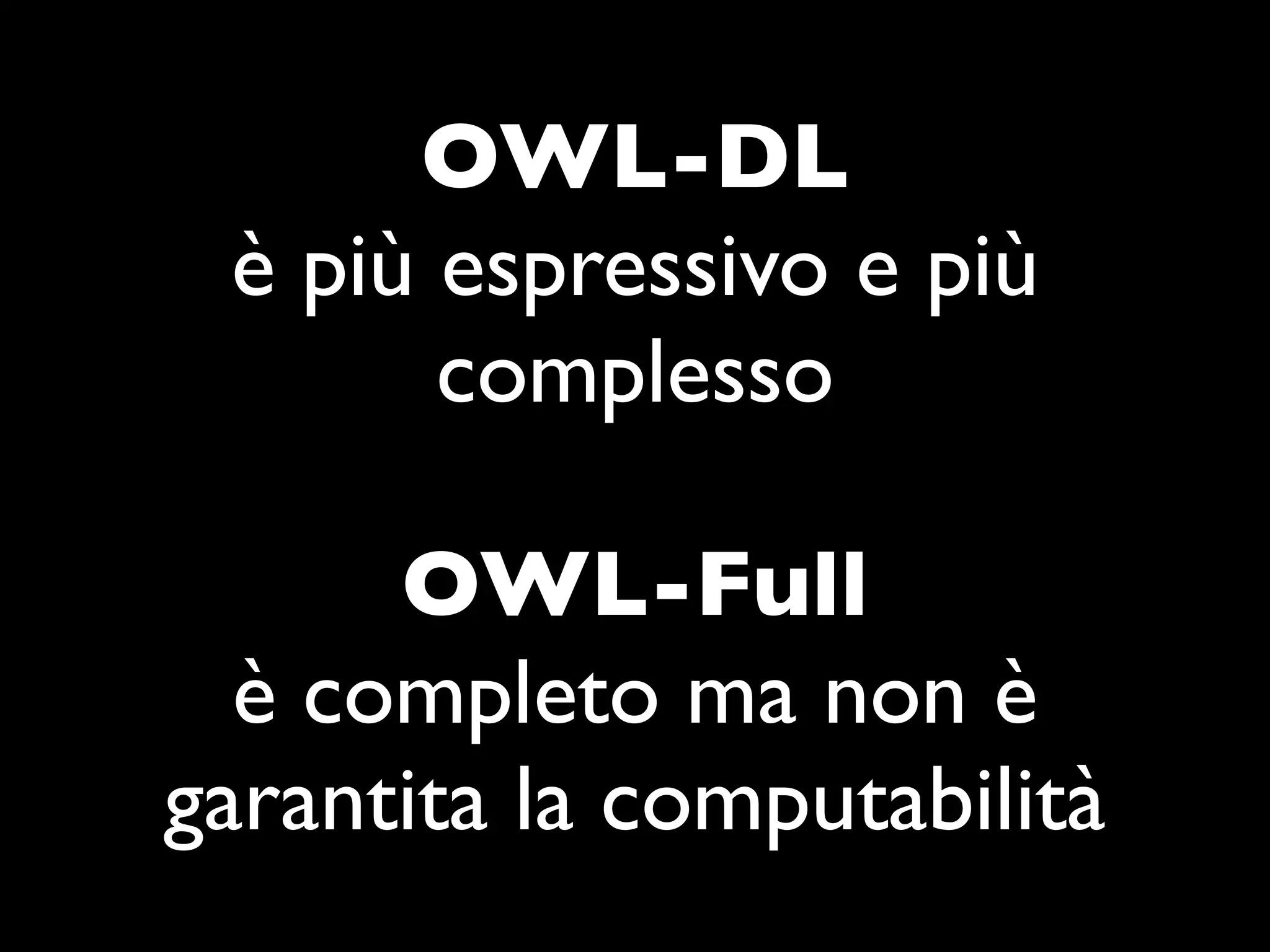 Introduzione al Web Semantico: URI, XML, RDF, SPARQL, RDFS, OWL