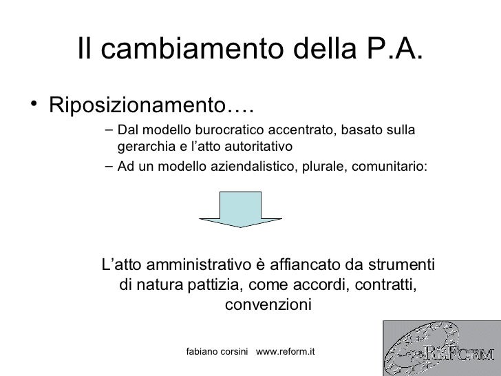 Artt 7 E 8 Della Legge 241 90 introduzione alla Legge 241 / 90