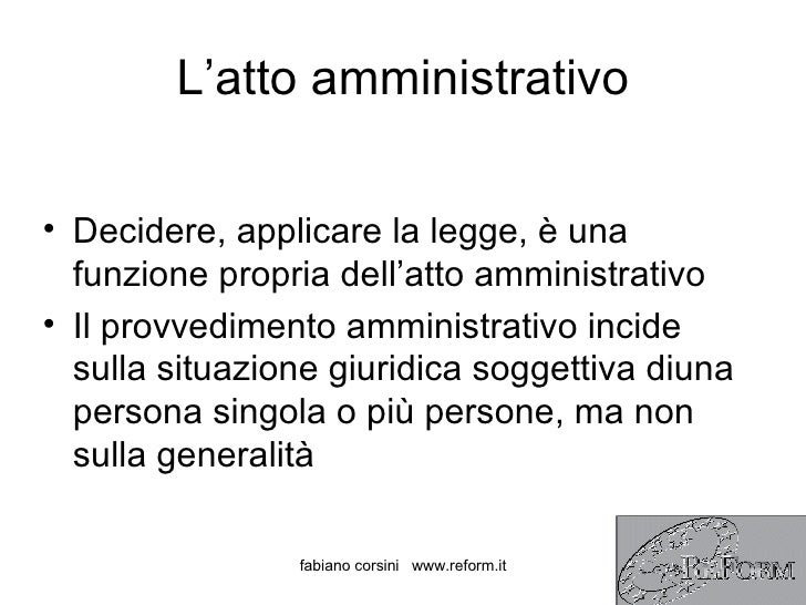 introduzione alla Legge 241 / 90