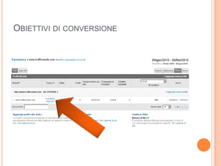 Obiettivi di conversione