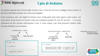 Introduzione ad Arduino del Maker DevLab | PPT
