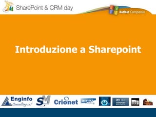 Introduzione a Sharepoint 