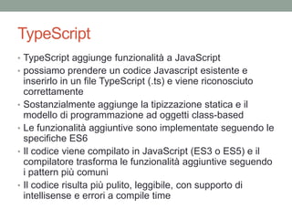 Introduzione a TypeScript | PPTX