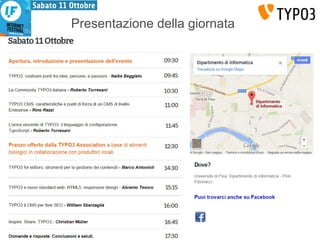 Presentazione della giornata 
 