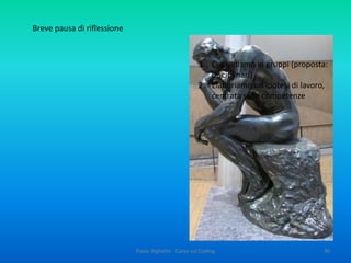 Paolo Righetto - Corso sul Coding 46
E poi giochiamo col n. 10 (disegno libero!)
 