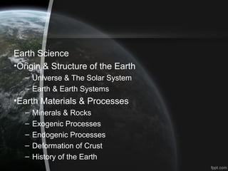 Origin of the Universe and the Solar System | PPT