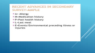 INTRO EMERGENCY AND DISASTER NURSING CARE