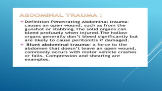 INTRO EMERGENCY AND DISASTER NURSING CARE